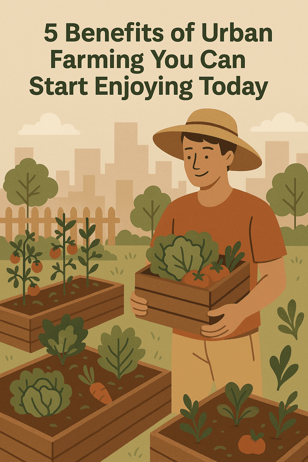 5 Benefits of Urban Farming You Can Start Enjoying Toda